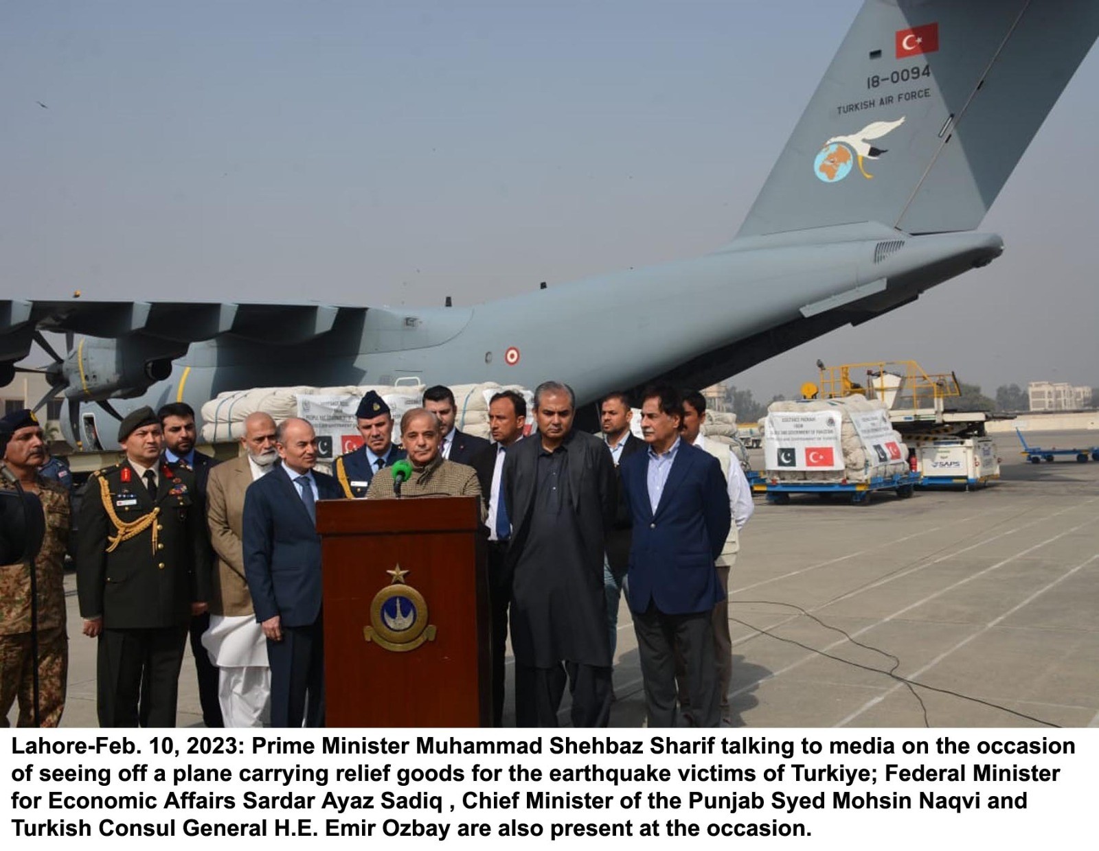 Pakistan stands by Turkiye, Syria as PM sets up Rs10 relief fund for quake victims
