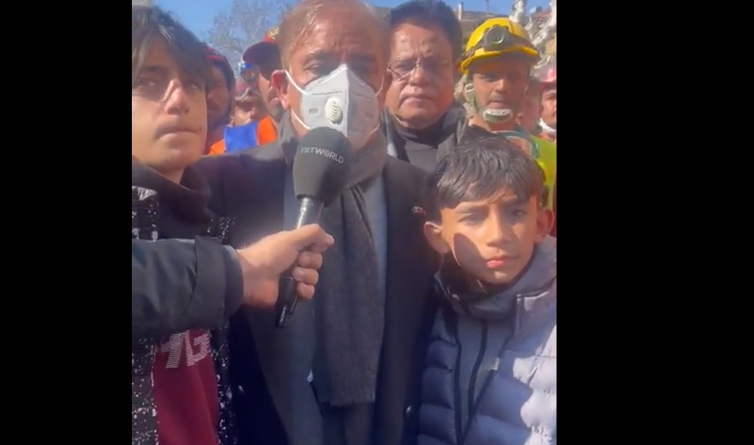 PM Shebaz urges int’l community to act fast to rescue quake-hit people