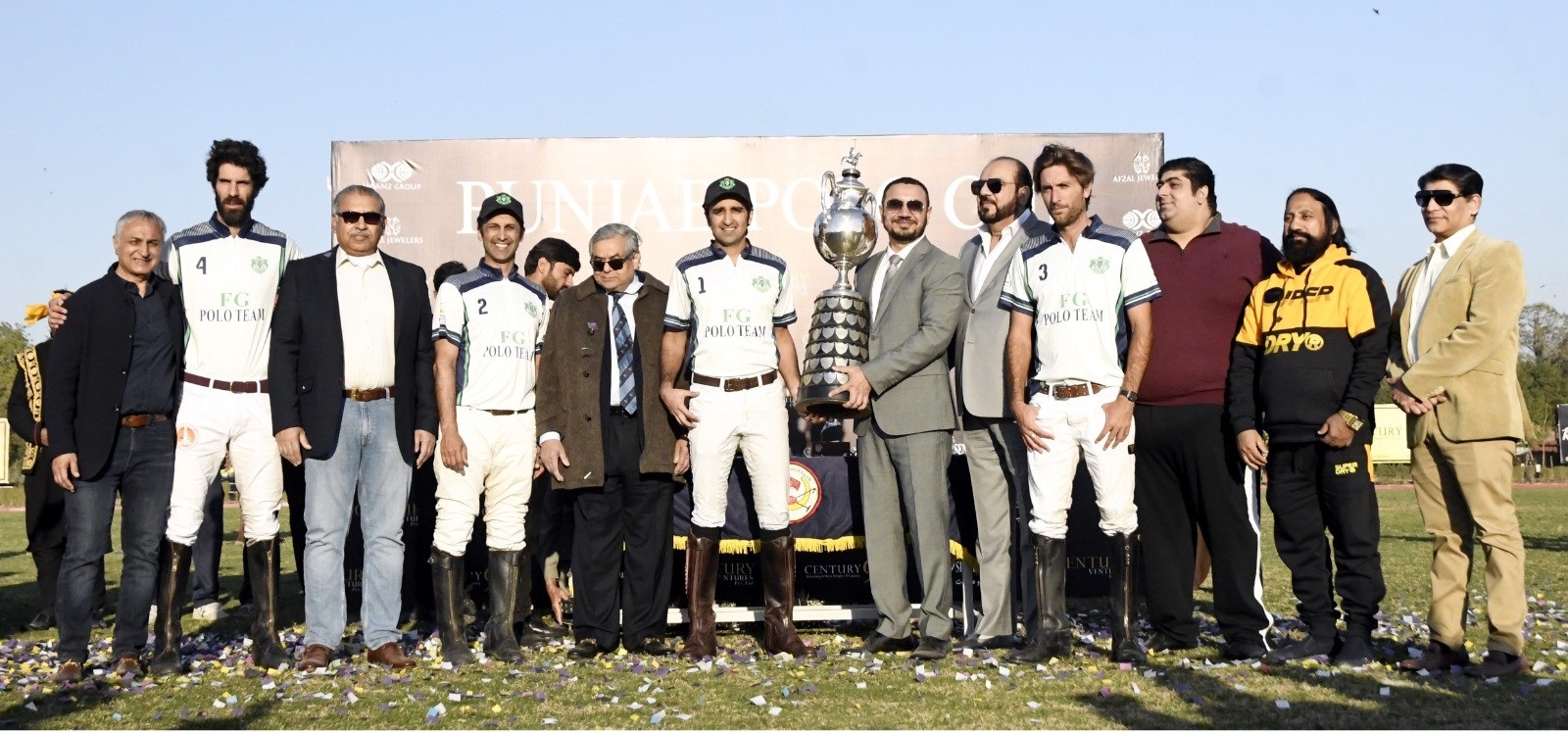 FG Polo wins historic trophy of Century 99 Punjab Polo Cup