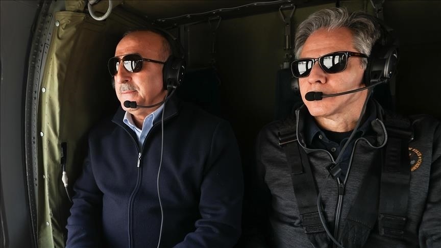 US secretary of state says 'profoundly saddened' by earthquakes in Türkiye