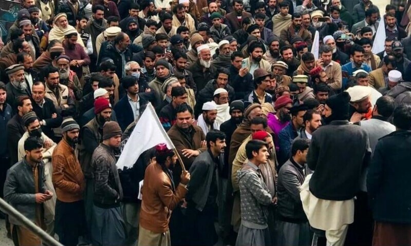 Citizens take to the streets in KP against rising terrorism