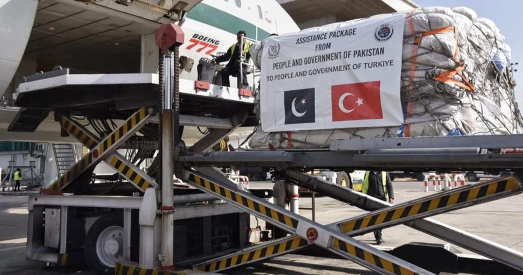 PAF, PIA airlift winterized blankets, relief goods to quake-hit Turkiye
