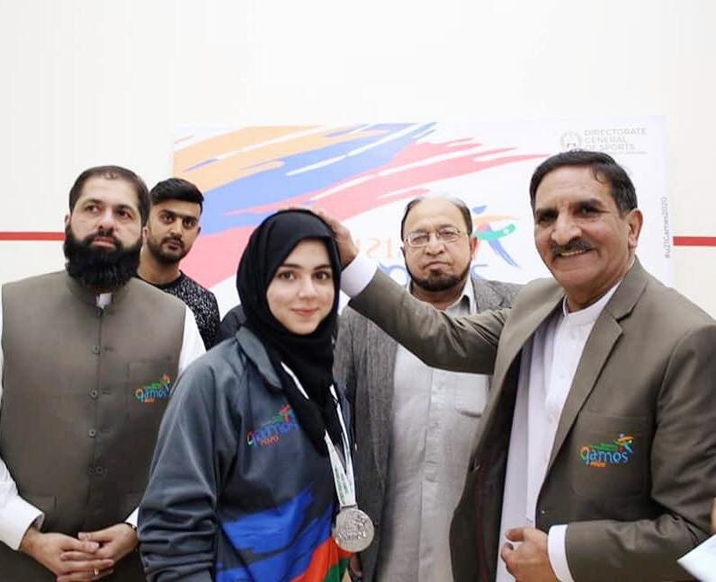 Zohra Abdullah wins Kashmir Day KP Junior Squash Championship