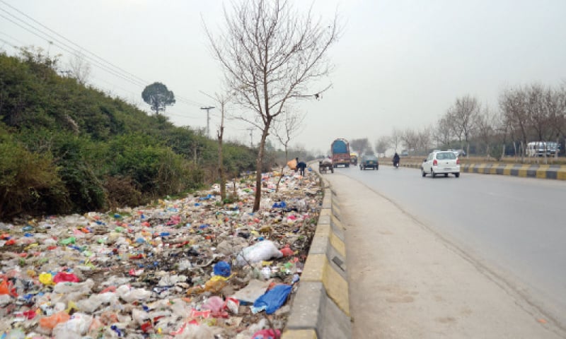 Managing unprocessed solid waste in Islamabad's Barakahu