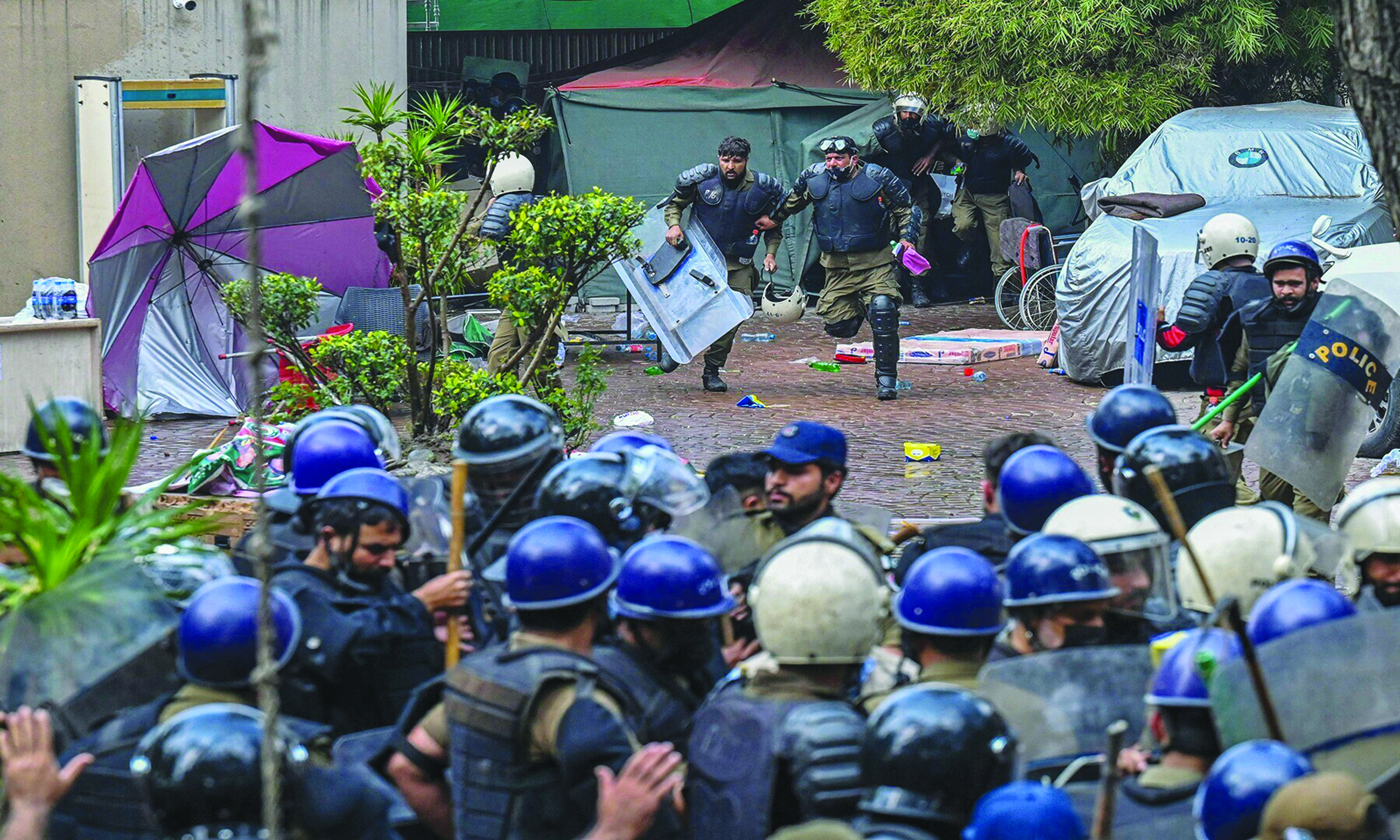 Rana's fear of anarchy