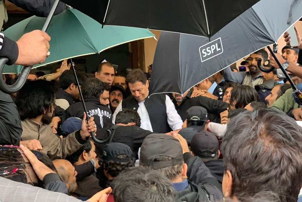 Yet another case against Imran over 'vandalism' at judicial complex