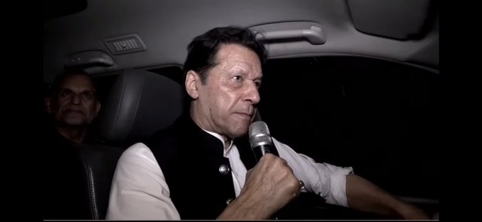 Imran decries 'midnight raids' on houses, harassment of women