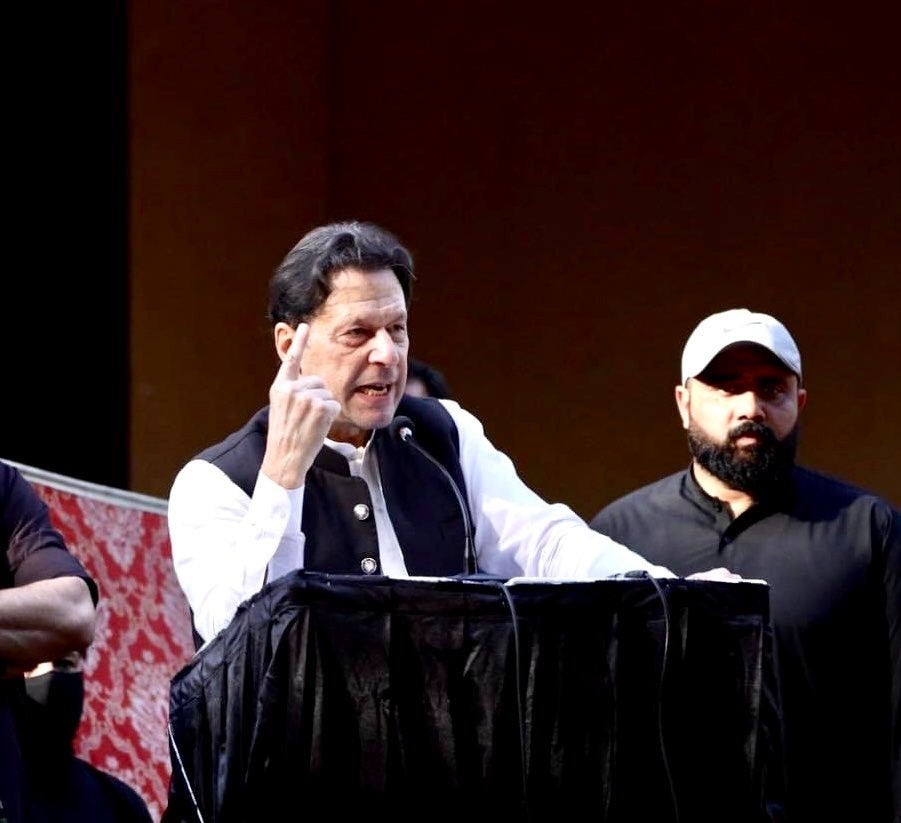 Imran writes to CJP, seeking 'security' for court appearances