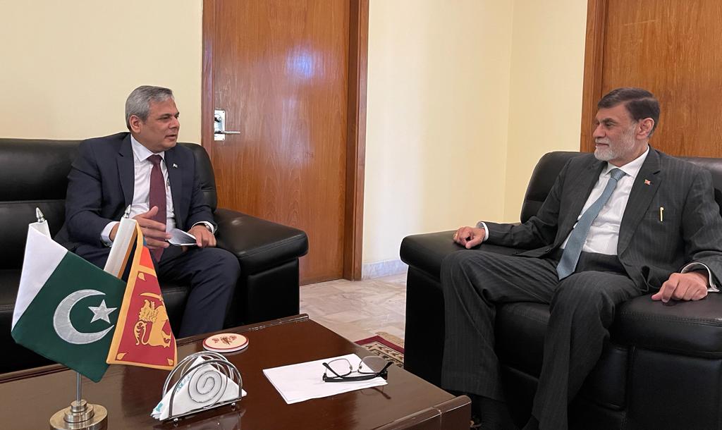 Executive Director COMSATS calls on High Commissioner of Sri Lanka