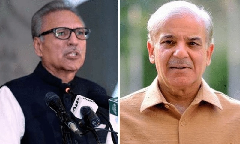 In letter to PM, President asks to stop authorities from HR abuse, facilitate timely polls in Punjab, KP