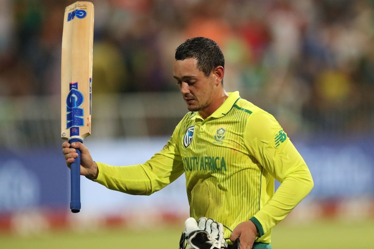 Quinton de Kock’s quickfire century powers South Africa to chase record T20 score