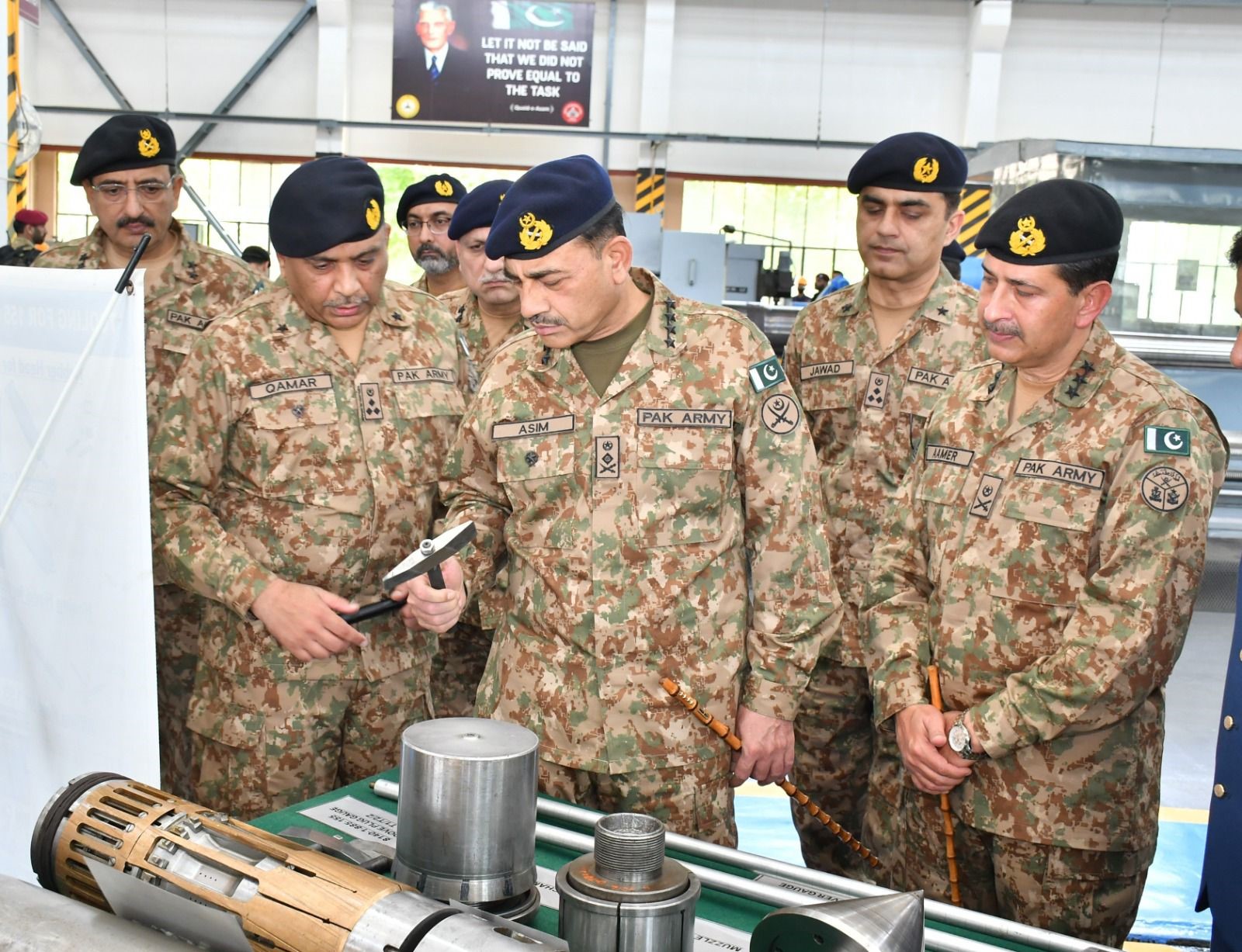 COAS stresses self-reliance in defence production during visit to HIT