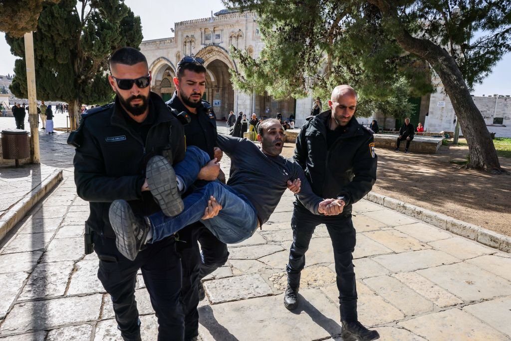 Israeli police storm Al-Aqsa mosque during holy month, yet again