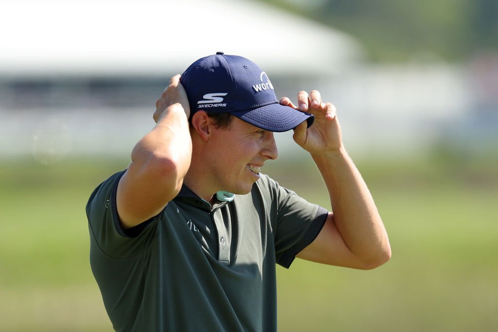 Fitzpatrick soars to lead at PGA Heritage on eagle wings
