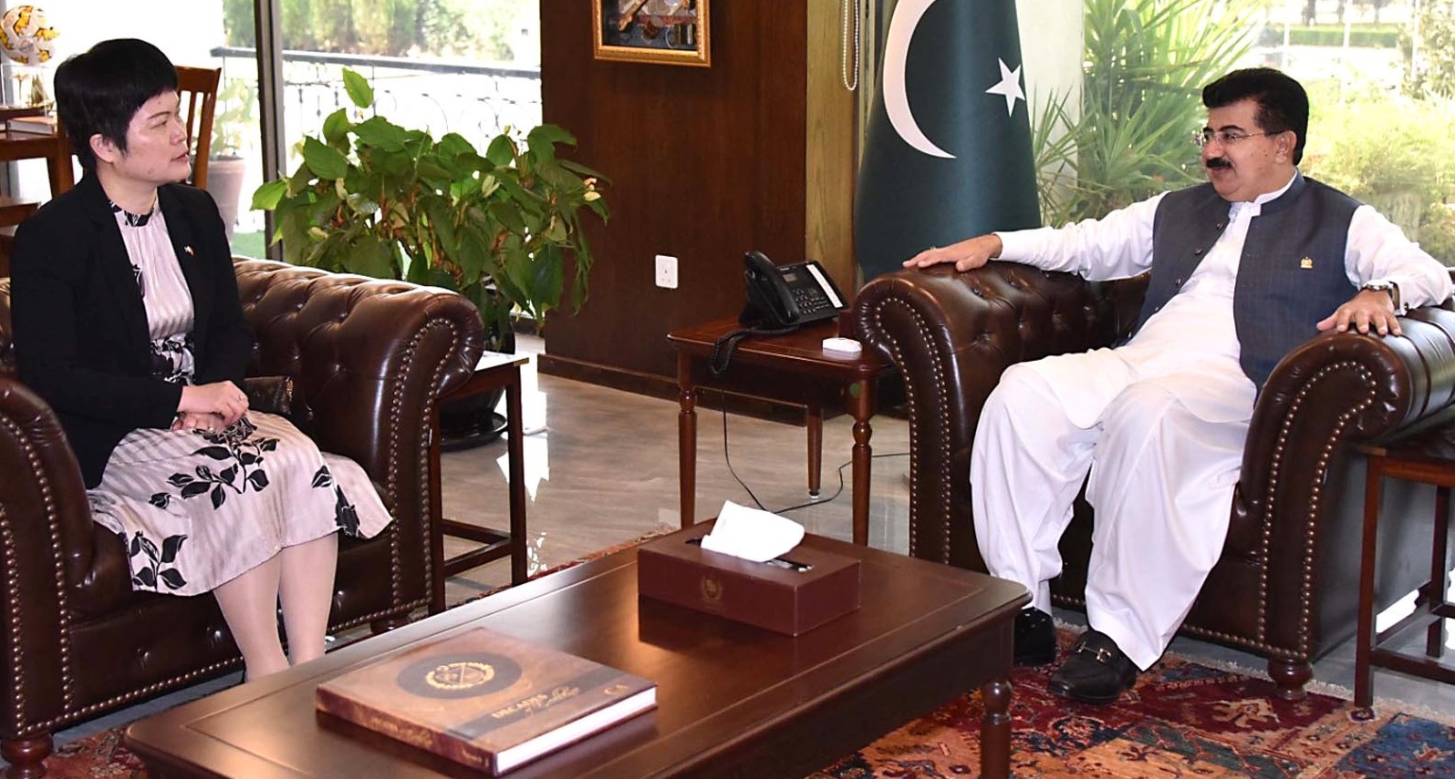 Pakistan committed to timely completion of CPEC: Sanjrani