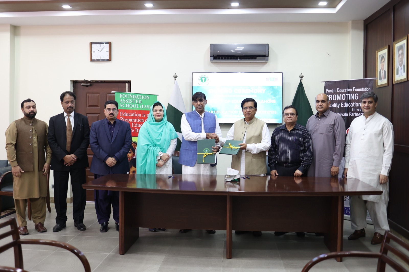 PEF and University of Education collaborate to improve educational projects