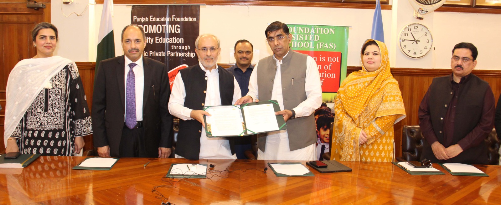 PEF and PU join hands to enhance educational research and development