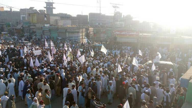 Locals rally for peace after terror attacks in Lakki Marwat