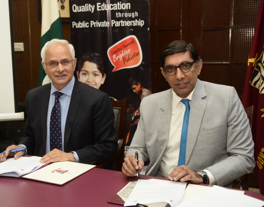 PEF and GCU partner to improve education standards in Punjab