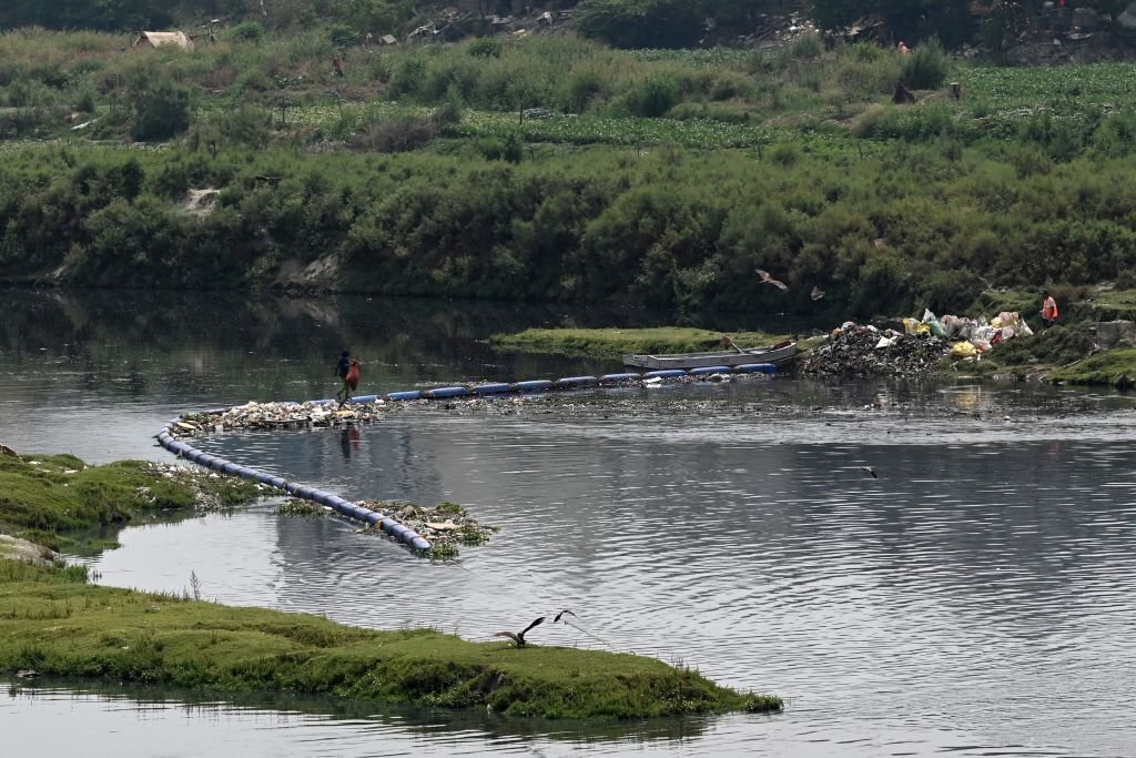 Dead rivers, flaming lakes: India's sewage failure