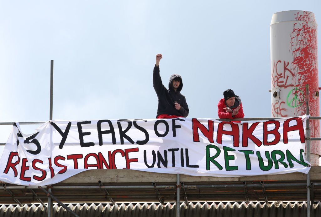 Palestinians mark 75 years since 'Catastrophe' in occupied West Bank