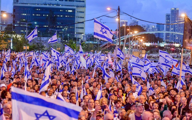 An occupying power cannot be a beacon of democracy