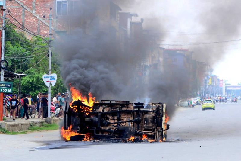 23,000 flee violence in northeast India, army says