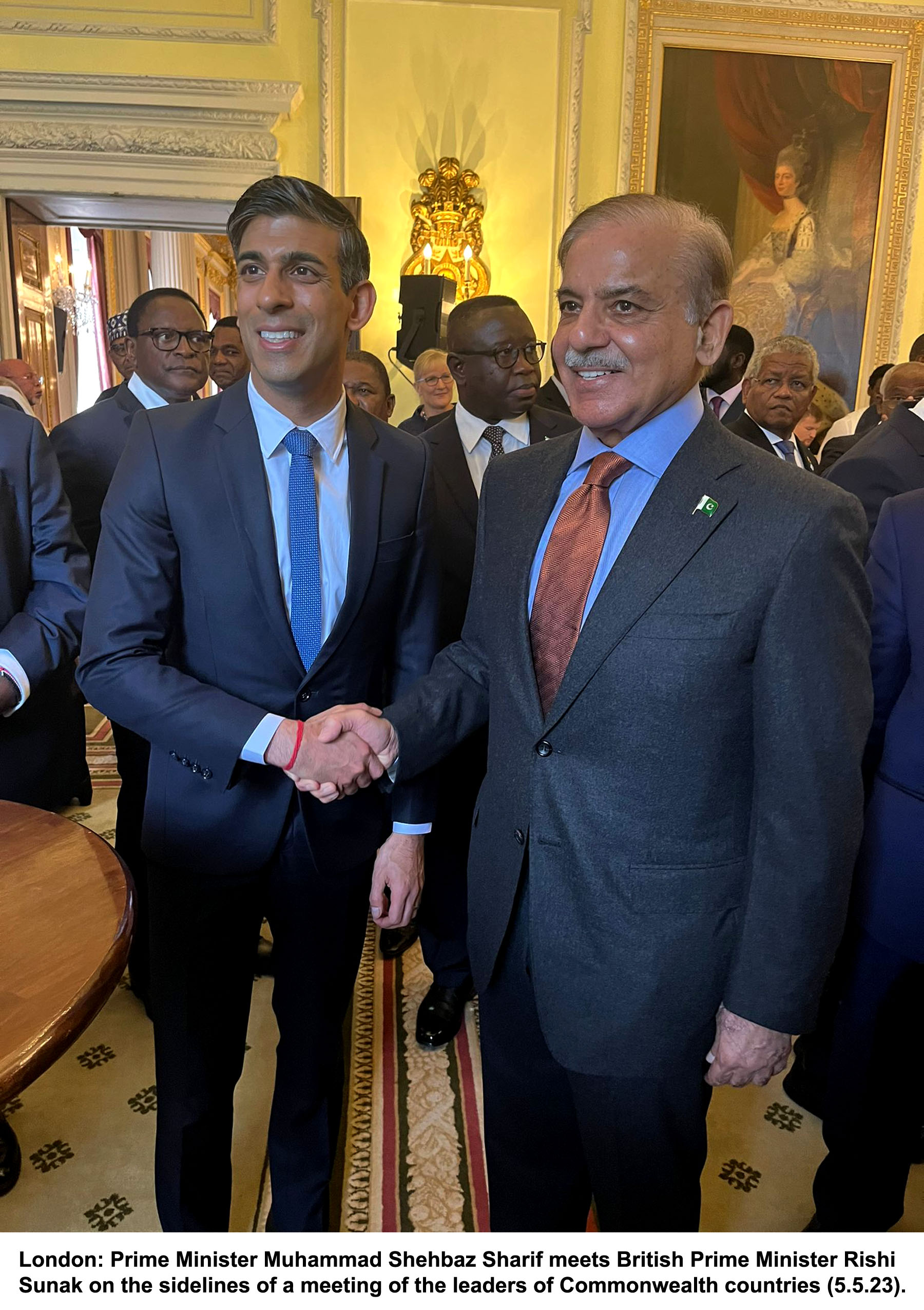 PM interacts with King Charles III, British PM
