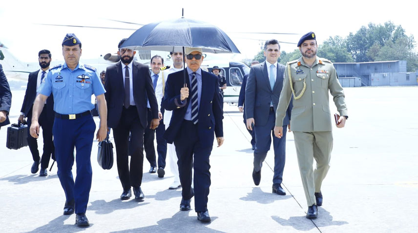 PM leaves for Paris to attend financing summit