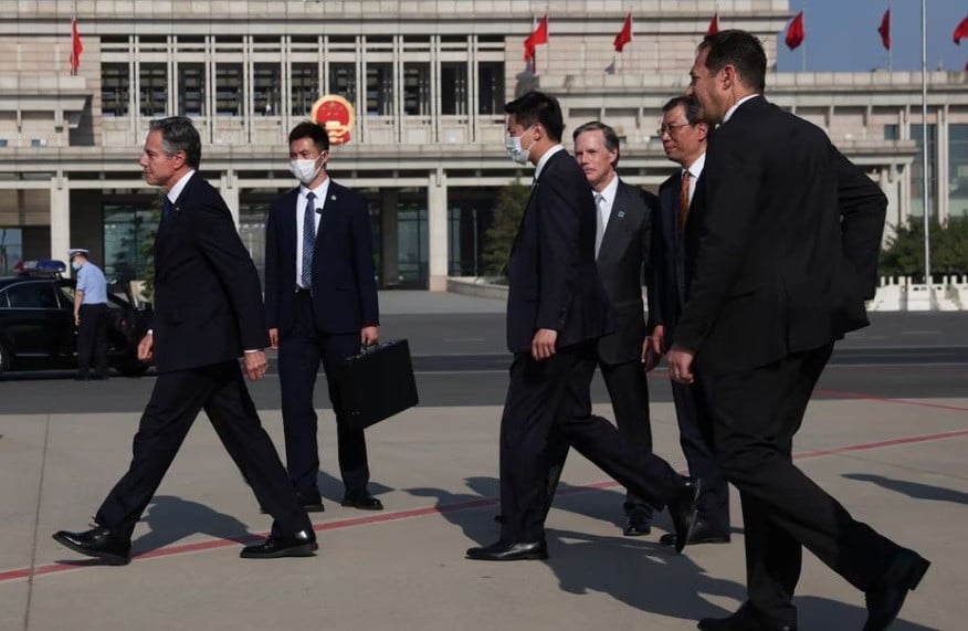 Blinken starts rare China trip with hopes low for any breakthrough