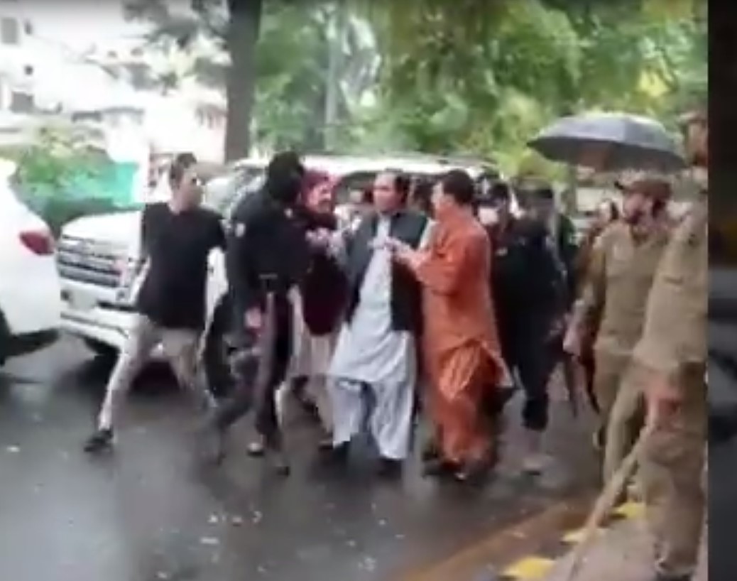 Elahi re-arrested moments after his release from Adiala Jail