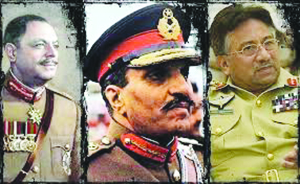 Why does Pakistan experience Military dominance?