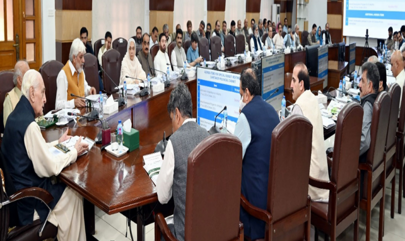 KP caretaker govt unveils Rs462b budget for four months of FY 2023-24