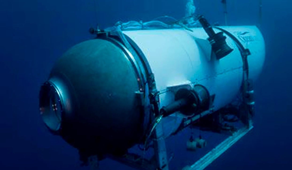 ‘Debris’ found in search for missing Titanic sub