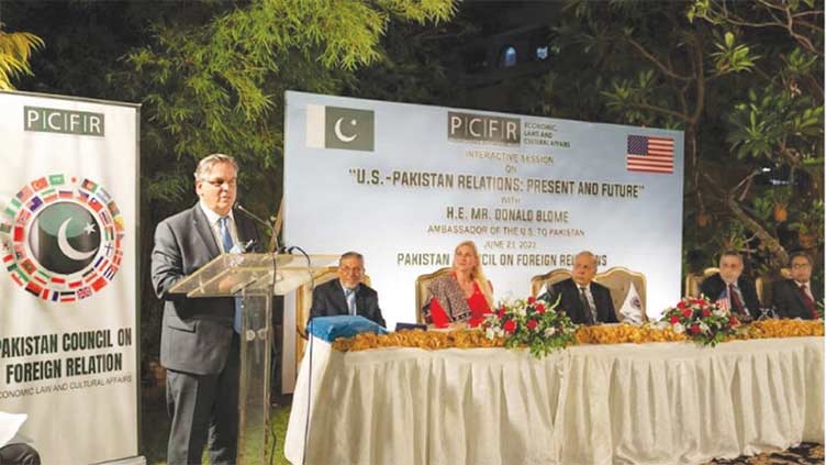 Not pressing Pakistan to choose between US and China, says envoy Blome