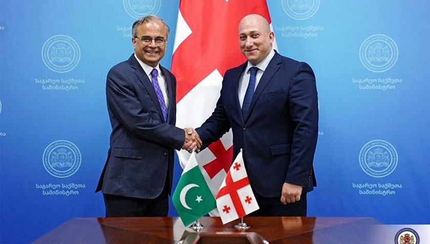 Pakistan, Georgia sign MoU to formalize Bilateral Political Consultations