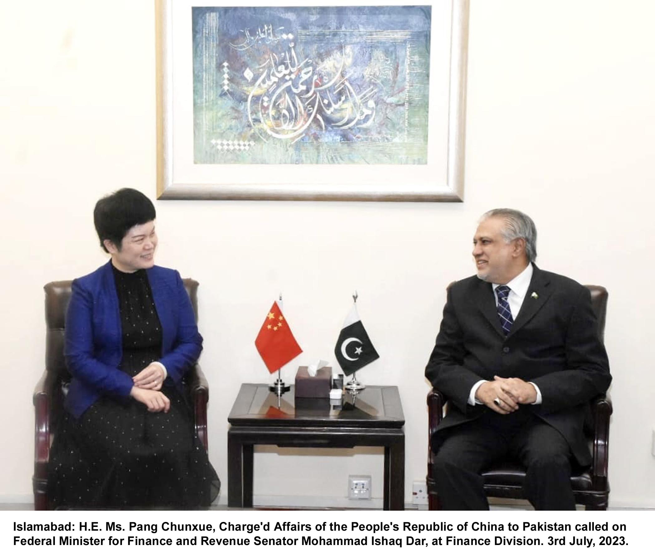 Economic, diplomatic ties between Pakistan, China to reach new heights: Dar