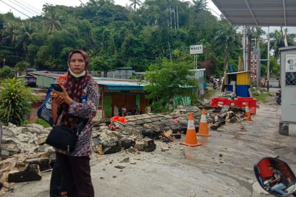 Magnitude 6.2 earthquake hits Indonesia's Papua