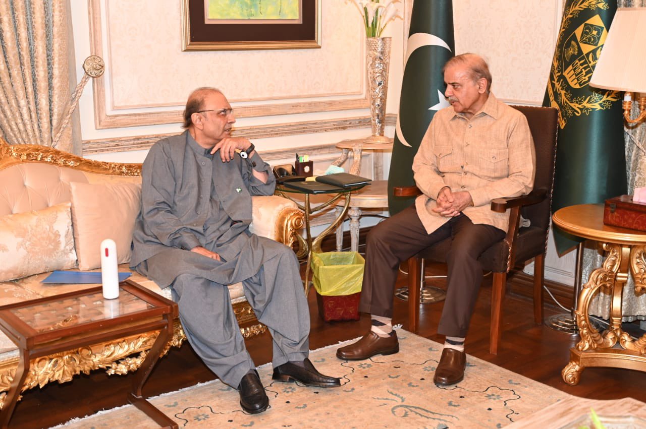 PM Shehbaz holds meetings with Zardari, Tareen as politicking picks up