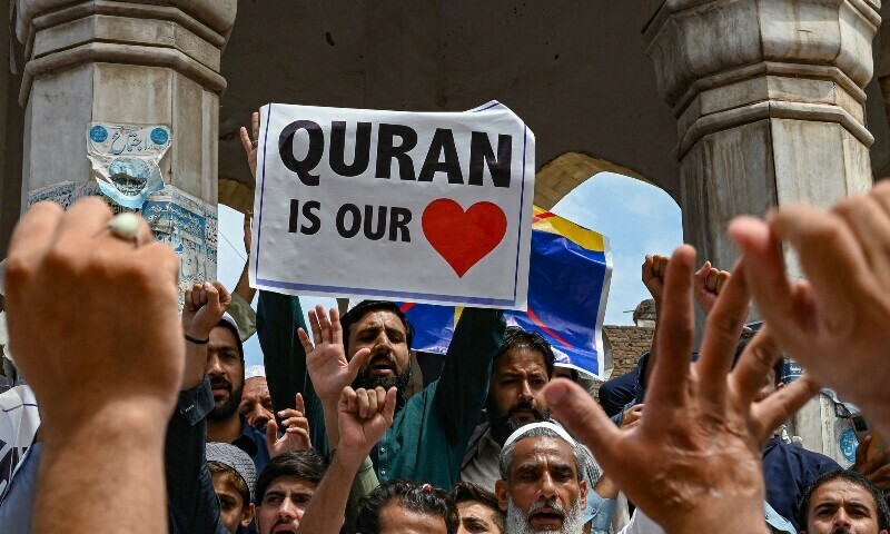 Pakistan observes ‘Quran Sanctity Day’ to denounce desecration in Sweden