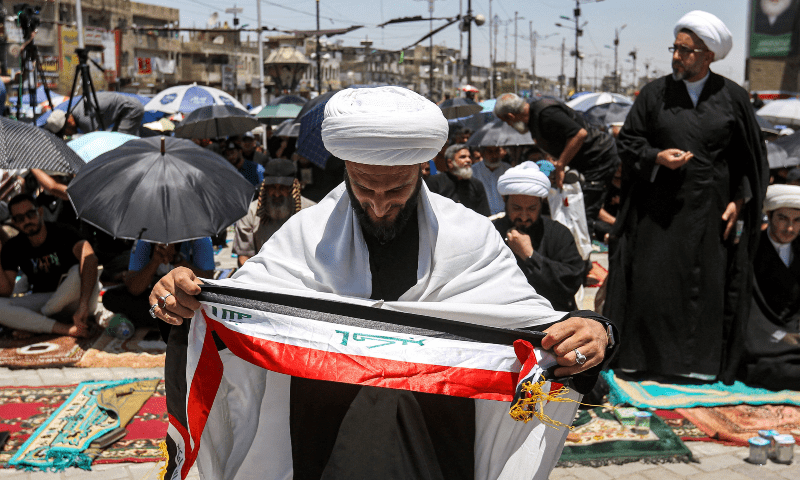 Protests erupt in Iraq, Iran against purported Holy Quran desecration in Denmark