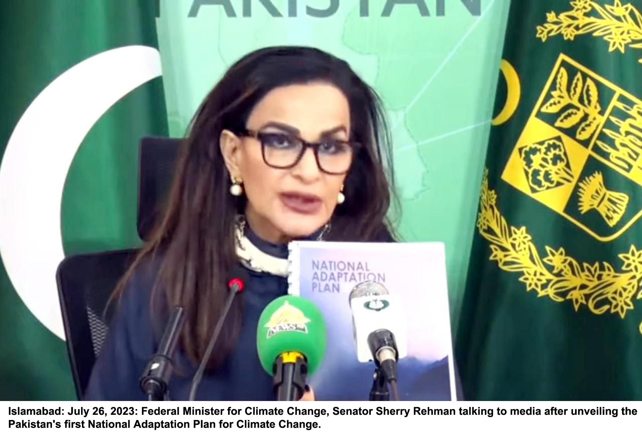 Sherry unveils country's first-ever National Adaptation Plan