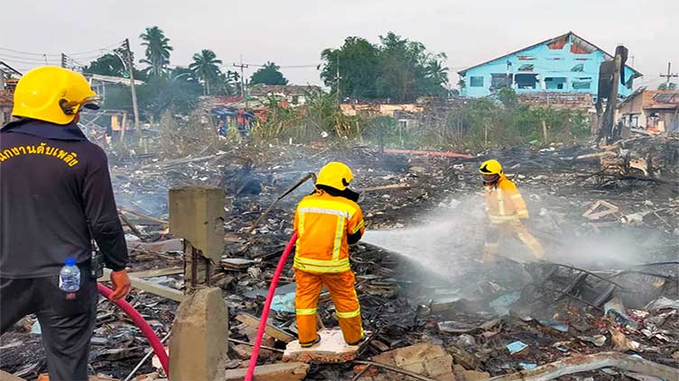 At least 9 killed as firecrackers explode at warehouse in Thailand