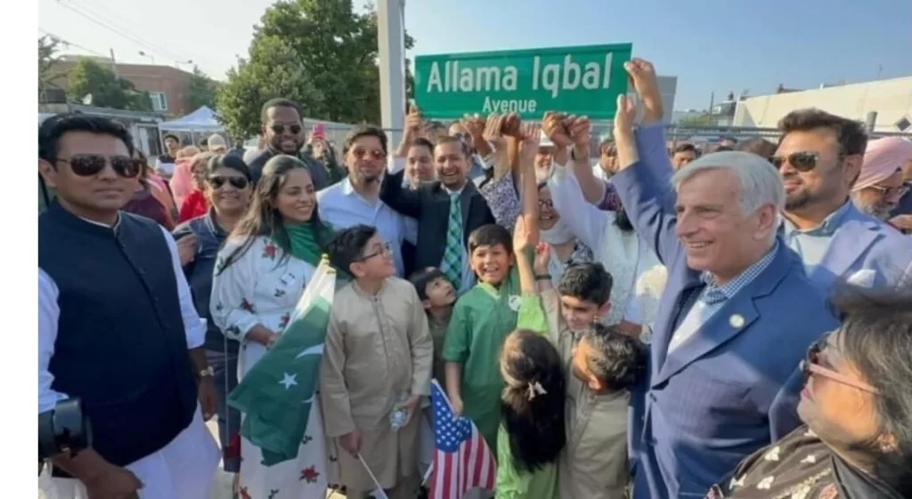 New York’s road named after Dr Allama Iqbal