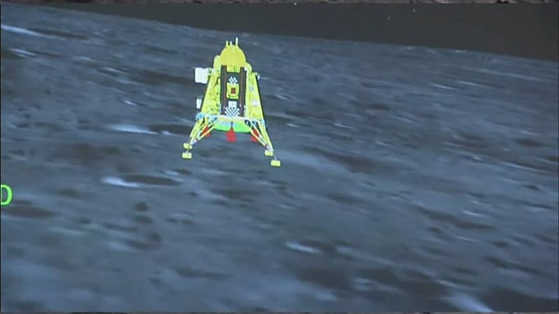 Chandrayaan-3 lands on moon in historic moment for India
