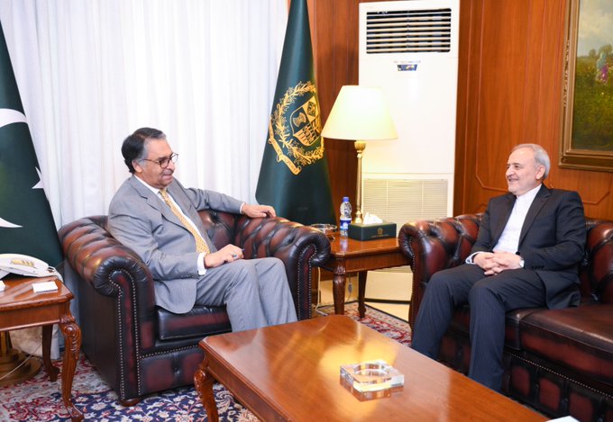 FM Jilani, Iranian envoy discuss bilateral ties between Pakistan, Iran