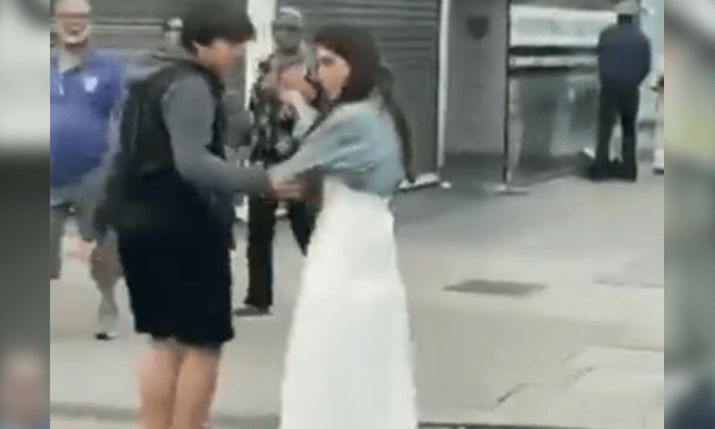 Hina Butt, son heckled in London by 'PTI activists'