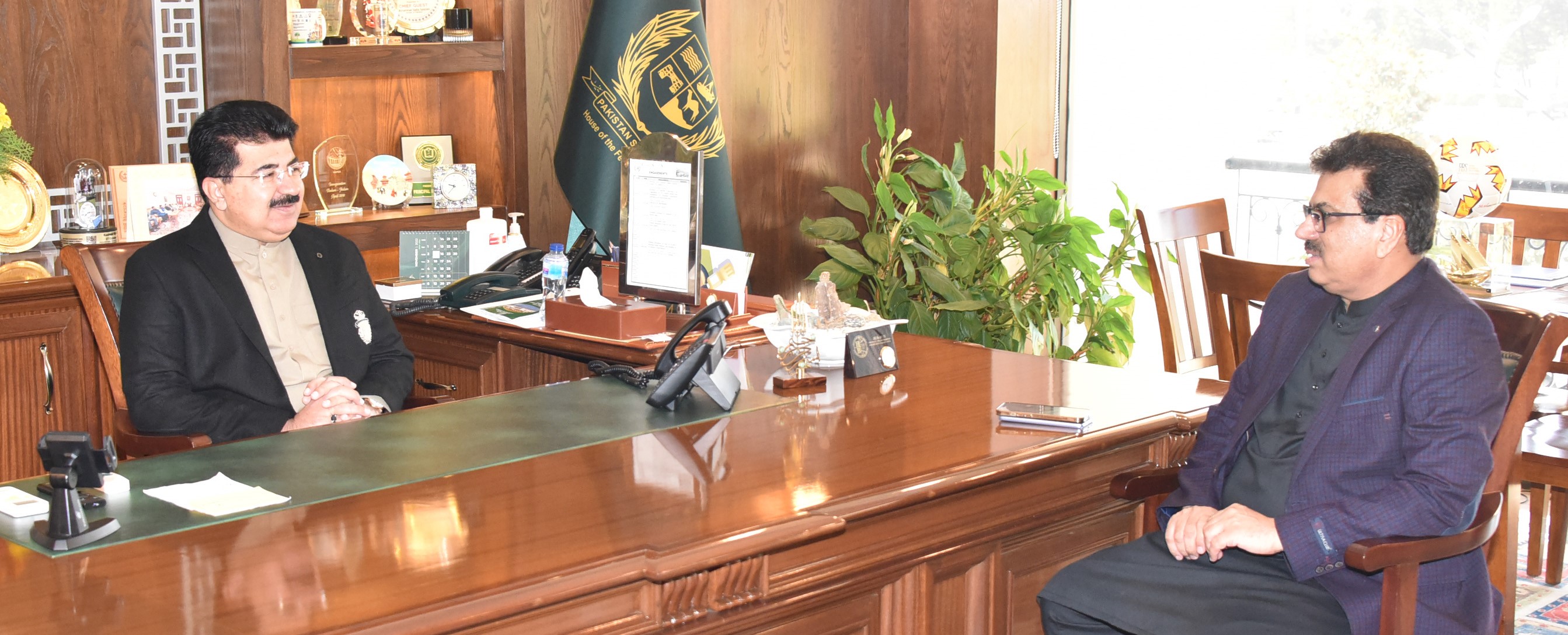 Sanjrani, CEO Qesco agree to alleviate energy challenges for prosperity in Balochistan