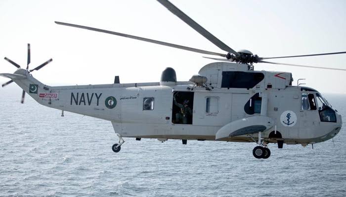 3 martyred in Pakistan Navy helicopter crash in Gwadar