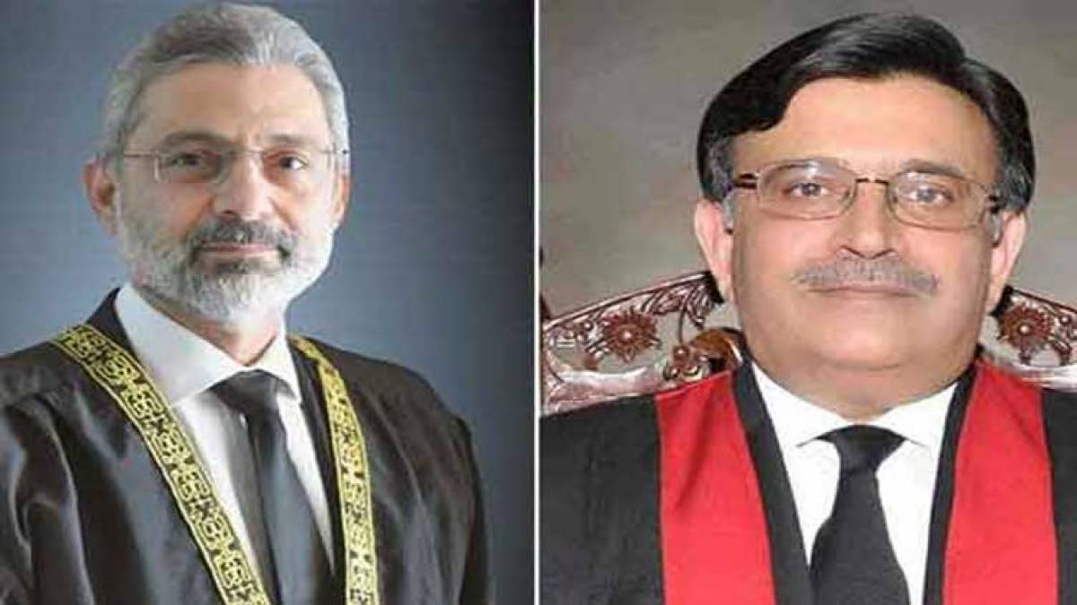 CJP Bandial hangs up robe as Justice Qazi Isa takes oath today